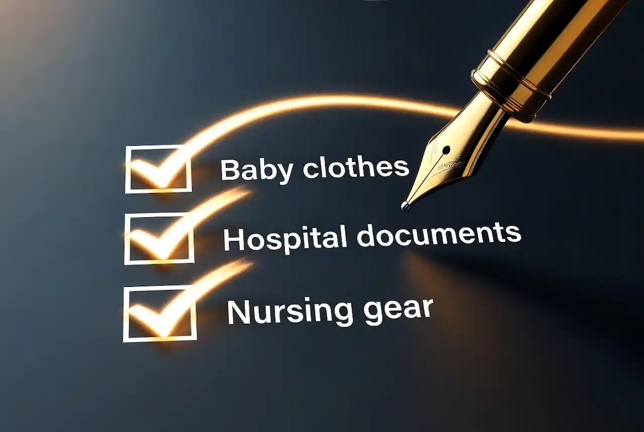 Stratégies pour préparer la valise de maternité : Préparation logistique et psychologique