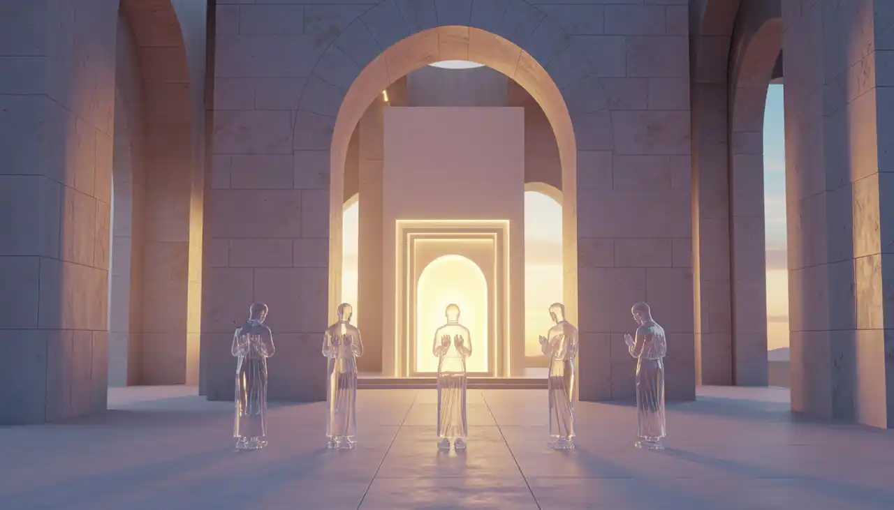 Illustrated Prayer Guide: The Aesthetics of Posture and Khushu